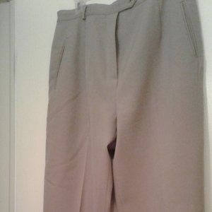 Ladies size 14 Austin Reed Tan business slacks 100% worsted wool.